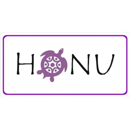 Honu Sea Turtle Photo License Plate