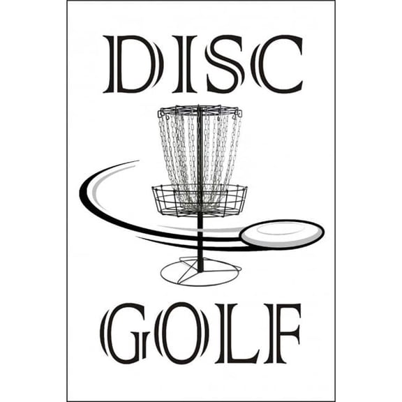 212 Main LPO4240 8 x 12 in. Disc Golf Photo Parking Sign