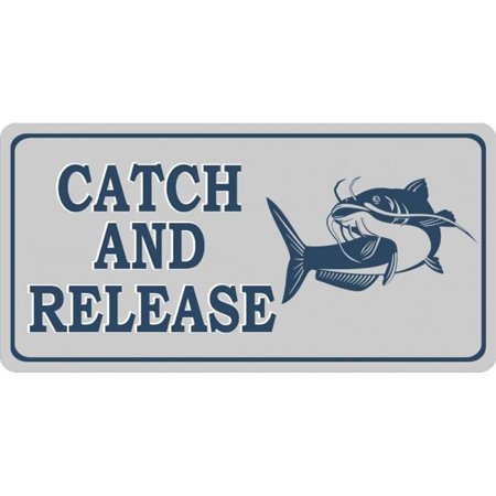 212 Main LPO4308 6 x 12 in. Catch & Release Photo License Plate