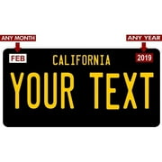 Custom State Personalized Novelty Photo License Plate