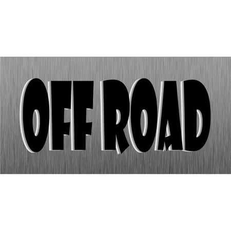 OFFROAD Photo License Plate