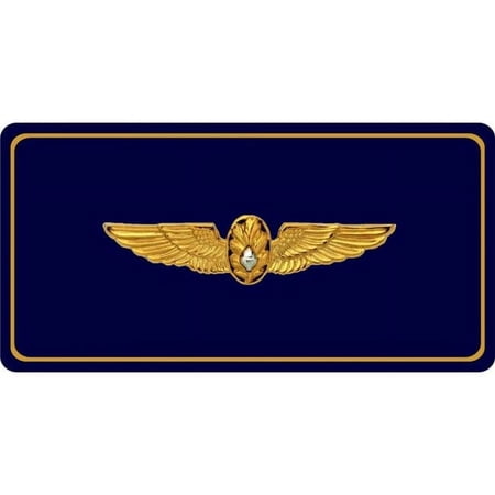 212 Main LPO4695 6 x 12 in. U.S. Navy Flight Surgeon Photo License Plate