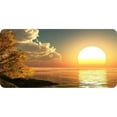 thumbnail image 1 of Ocean Sunset Photo License Plate, 1 of 1