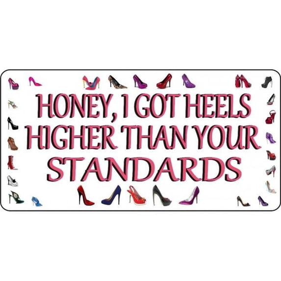 Got Heels #2 Photo License Plate