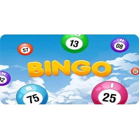 Bingo Photo License Plate