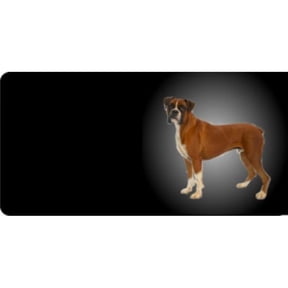 212 Main LPO526 Boxer Dog Photo License Plate