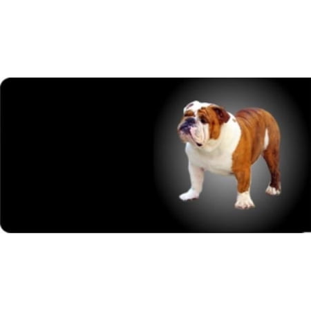 212 Main LPO539 English Bulldog Photo License Plate