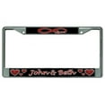 thumbnail image 1 of 212 Main LPO5501 6 x 12 in. Infinity Symbol with Custom Text Chrome License Plate Frame, 1 of 1