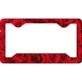 thumbnail image 1 of 212 Main LPO5558 6 x 12 in. Red Roses Thin Style License Plate Frame, 1 of 1