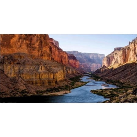 Colorado River Scene Photo License Plate