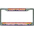 thumbnail image 1 of Fantasy Football Last Place Rainbow Chrome License Plate Frame, 1 of 1