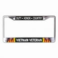 thumbnail image 1 of Vietnam Veteran Duty Honor Chrome License Plate Frame, 1 of 1