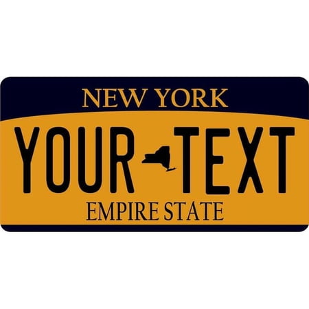 212 Main LPO8247 York State Look a Like Custom Photo License Plate