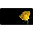 thumbnail image 1 of 212 Main LPO857 Yellow Rose Offset Photo License Plate, 1 of 1