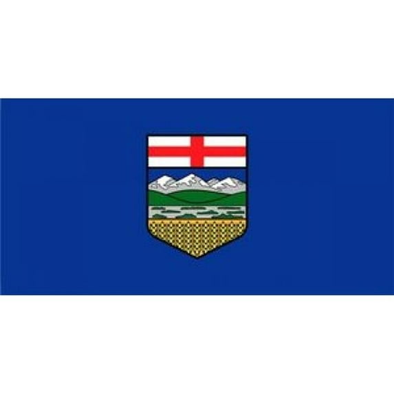 Alberta Flag Photo License Plate