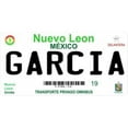 thumbnail image 1 of 212 Main LPO903 Mexico Nuevo Leon Photo License Plate, 1 of 1