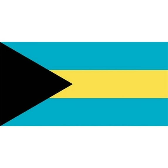 212 Main LPO928 Bahamas Flag Photo License Plate