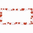 thumbnail image 1 of Hearts Plastic License Frame.  Free Screw Caps Included, 1 of 2