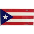 thumbnail image 1 of Puerto Rico Flag License Plate, 1 of 1