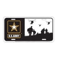 thumbnail image 1 of U.S. Army Field Metal License Plate, 1 of 1