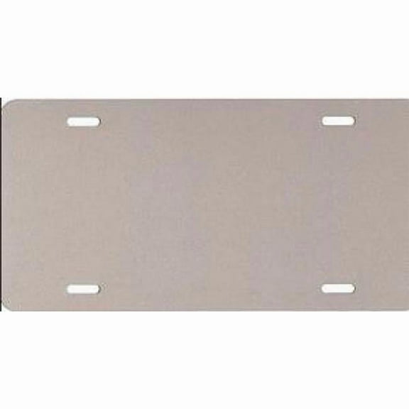 212 Main SM117 6 x 12 in. Silver Blank License Plate