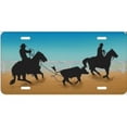 thumbnail image 1 of 212 Main SM219 6 x 12 in. Team Ropers License Plate, 1 of 1