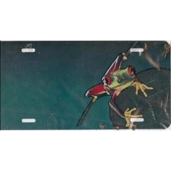 212 Main SM540 Frog Offset Airbrush License Plate