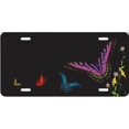 thumbnail image 1 of 212 Main SM899 6 x 12 in. Butterflies on Black License Plate, 1 of 1