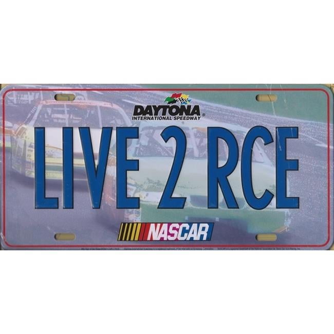 Ne04 Rce Plate 212 Main SOTT12021 6 x 12 in. Nascar Live 2 RCE License Plate - Walmart.com