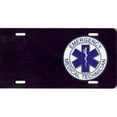 thumbnail image 1 of 212 Main T9522Z 6 x 12 in. EMT on Black Offset Airbrush License Plate, Free Names on Air Brush, 1 of 1