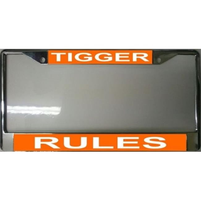 212 Main Barbie 'Has Everything' License Plate Frame - Chrome With Color Inserts, Free Screw Caps