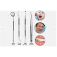 thumbnail image 1 of 212 Main dential cleaner Dental Teeth Cleaning Kit Dentist Floss Plaque Remover Oral Care Tooth Tools, 1 of 1