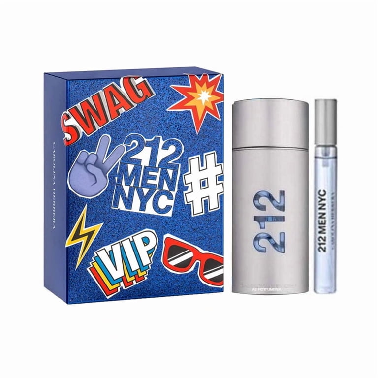 Carolina Herrera 212 Travel 2Pc Set Men'S Gift Set, Edt - Walmart.com