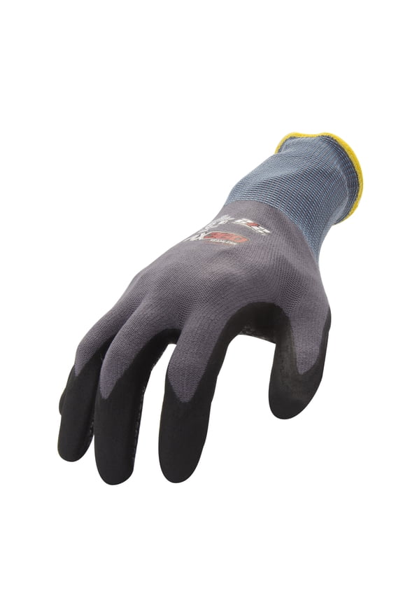 AXDG-16-009 AX360 Dotted Grip Nitrile-dipped Work Glove, 12-Pair Bulk Pack, Medium