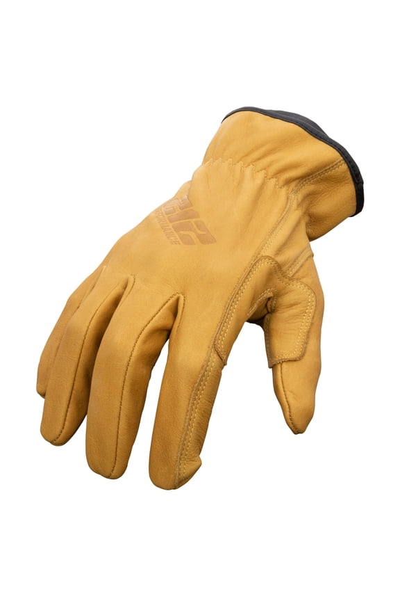 GSA Compliant Leather Driver Work Glove in Brown, LDGSA-08