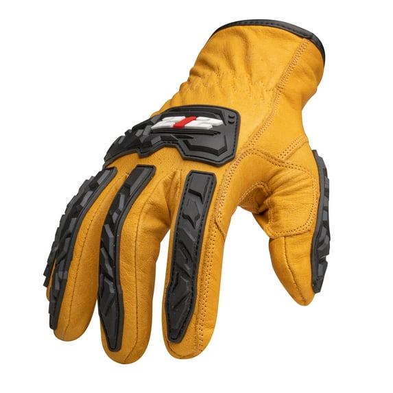 212 Performance IMPLDC5-90-008 Cut Resistant Impact Leather Driver Gloves (EN Level 5), Medium