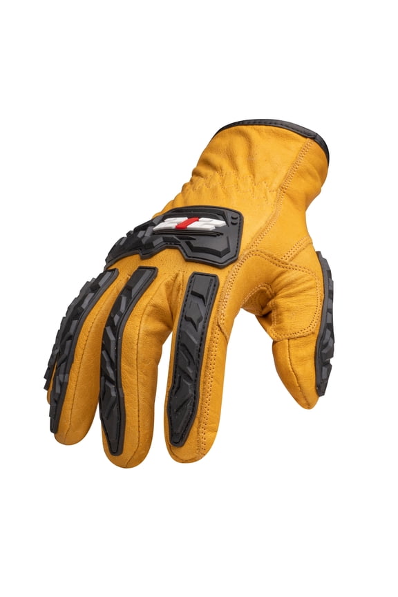 IMPLDC5-90-012 Cut Resistant Impact Leather Driver Gloves (EN Level 5), XX-Large