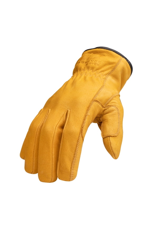 LDC5-90-009 Cut Resistant Leather Driver Gloves (EN Level 5), Medium