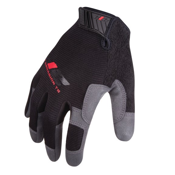212 Performance MFXT-05-010 High Abrasion Resistant Gloves in Black, Large