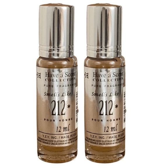 212 Pour Homme 12 ml (Pack of 2)