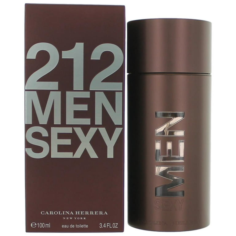 Carolina by oz De Sexy 3.4 Men 212 Eau Toilette Herrera, Spray for