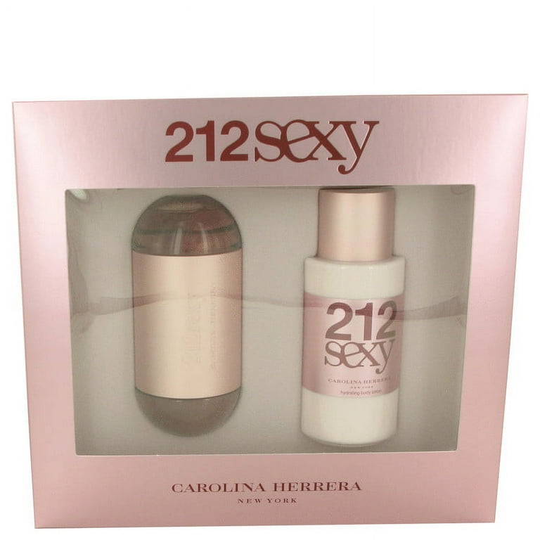 212 Sexy by Carolina Herrera Gift Set -- 3.4 oz Eau De Parfum