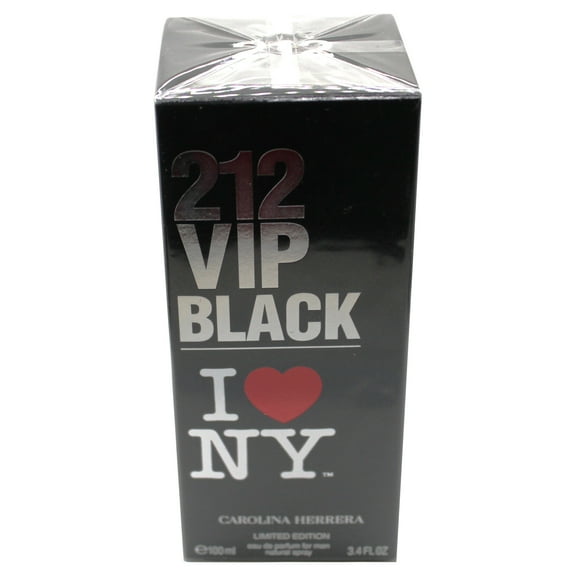 Carolina Herrera 212 VIP Black I Love NY Limited Edition EDP 3.4 oz Men Spray