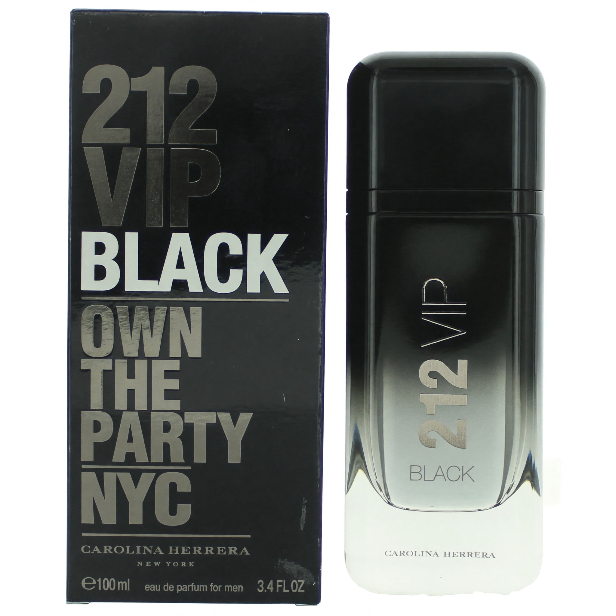 Carolina Herrera 212 VIP Black Men's Eau De Parfum Spray, 3.4 oz