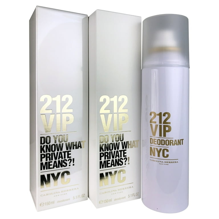 212 Vip Deodorant Spray By Carolina Herrera - 5 oz 212 Vip Deodorant Spray By Carolina Herrera - 5 oz
