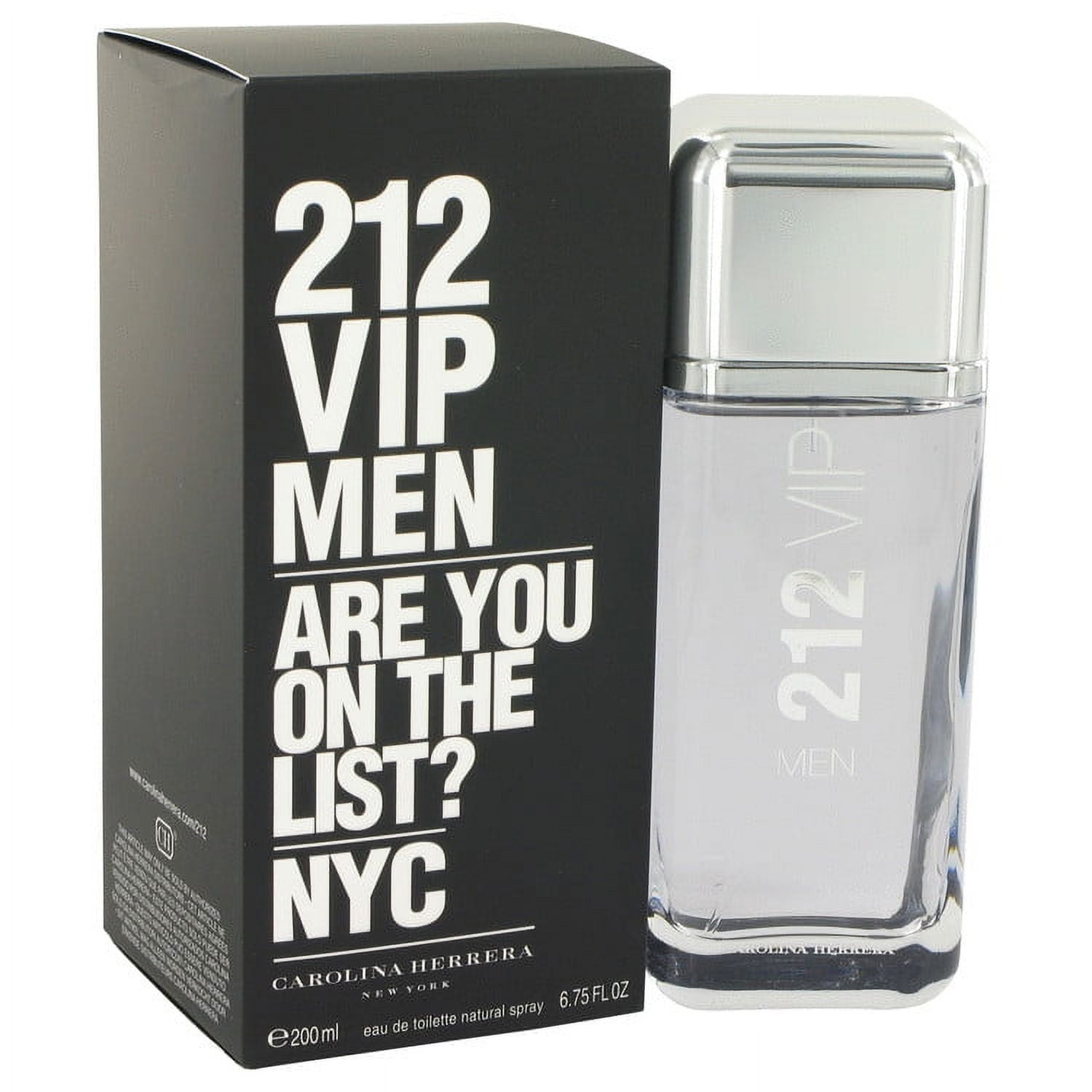 212 VIP Men by Carolina Herrera 6.75 oz EDT Spray