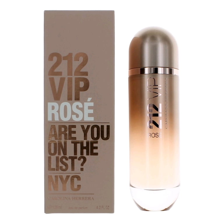 212 VIP Rose by Carolina Herrera, 4.2 oz Eau De Parfum Spray for