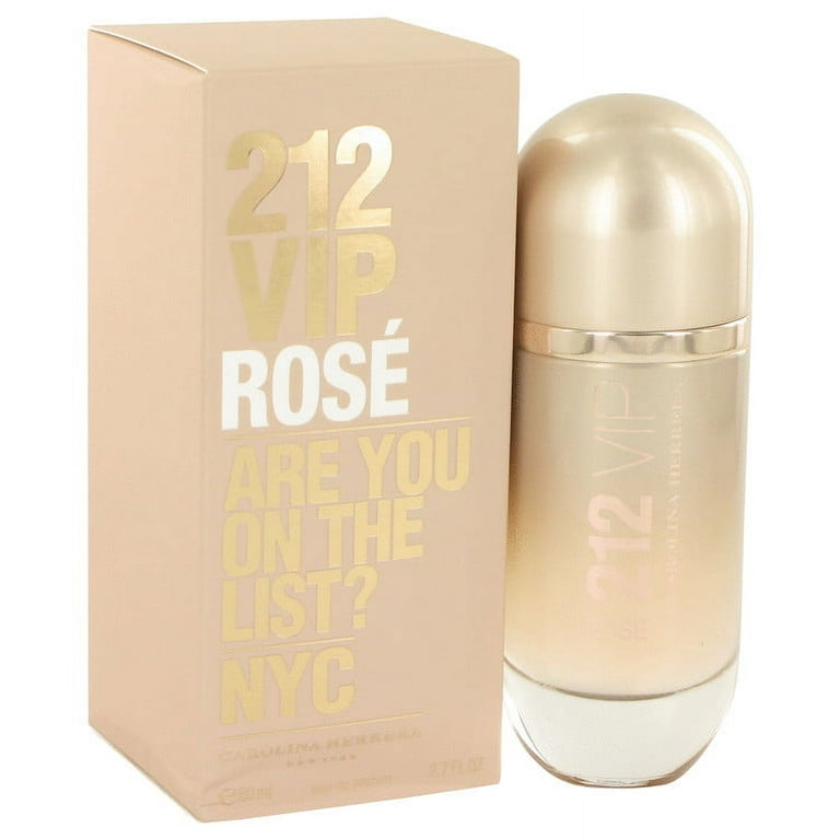 212 VIP Rose by Carolina Herrera Eau De Parfum Spray 2.7 oz for