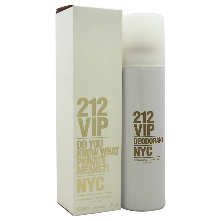 212 Vip Deodorant Spray By Carolina Herrera - 5 oz 212 Vip Deodorant Spray By Carolina Herrera - 5 oz