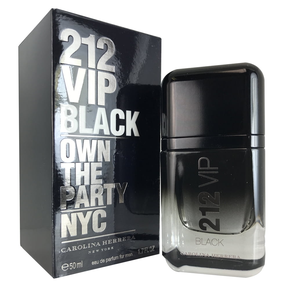 Carolina Herrera s 212 VIP Black Eau De Parfum Spray for Men 1.7 oz COLOGNE PERFUME CH Walmart